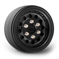 Gmade 1.9 Nr01 Beadlock Wheels (Black) (2) GM70224