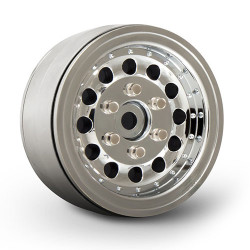 Gmade 1.9 Nr01 Beadlock Wheels (Chrome) (2) GM70225