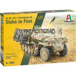 Italeri 7080 Sd.kfz.251/1 "Stuka Zu Fuss" 1:72 Plastic Model Kit