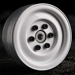 Gmade 1.9 Sr03 Beadlock Wheels (Gloss White) (2) GM70186