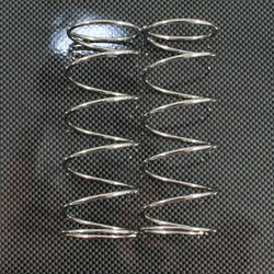HoBao Hyper SS/VS/VS2/Cage Front Shock Springs Silver (2) 65mm 0.7kgf H90043