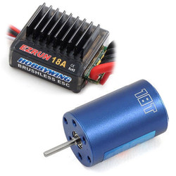 Hobbywing Ezrun 18A ESC & Brushless 2030 18T 5200kv Motor Combo A2 HW81030010