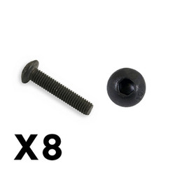 FTX Button Head Hex Screw M3 X 15mm FTX9651