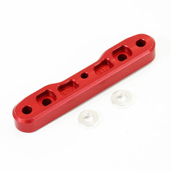 FTX DR8 Front FR Alum. Lower CNC Suspension Mount - Red FTX9632R