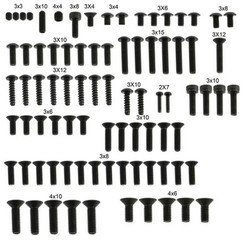 HoBao Hyper Star Screw Set C - for Chassis Star Version H89628