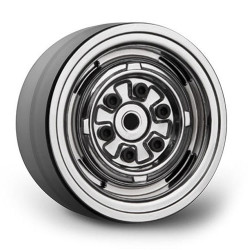 Gmade 1.9 Vr01 Beadlock Wheels (Chrome) (2) GM70105