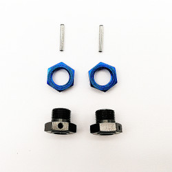 FTX DR8 Wheel Hex Adapters Blue FTX9561B