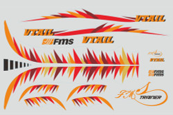 FMS 0.8M V-Tail Sticker FS-FT109