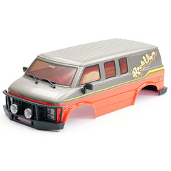 FTX Outback Mini XP Rock Van Finished Body Set ( Grey ) FTX9437GY