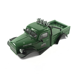 FTX Outback Mini X 2.0 Texan Glossy Green Complete Pre-Built Body FTX9392GN