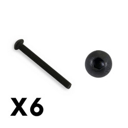 FTX Button Head Hex Screw M3 X 30 FTX6524