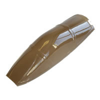 FMS F104 Starfighter Canopy w/Magnets (Silver) FS-FF305S