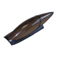 FMS F16 Fighting Falcon Canopy w/Magnets Plastic (Red) FS-FE305R