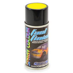 Fastrax Fast Finish Yellow Glow Spray Paint 150ml FAST261