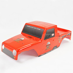 FTX Fury X Printed Dropcab Body - Red FTX9256R