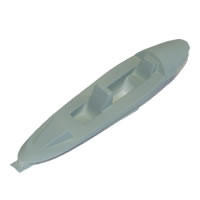 FMS F4 Phantom Canopy Foam (Grey) FS-FD306G