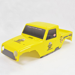 FTX Fury X Printed Dropcab Body - Yellow FTX9256Y