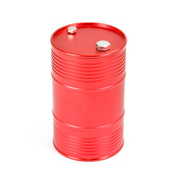 Fastrax Aluminium Anodised Oil Drum w/Removable Lid - Red FAST2327AR