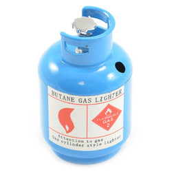 Fastrax Scale Painted Alloy Gas Bottle - Blue FAST2349B