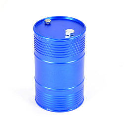Fastrax Aluminium Anodised Oil Drum w/Removable Lid - Blue FAST2327AB