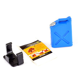 Fastrax Painted Fuel Jerry Can & Mount - Blue FAST2326B
