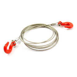 Fastrax Metal Hook & Steel Wire Rope Set 1100mm FAST2322R