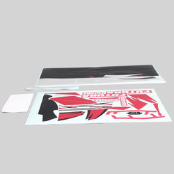 FMS 80mm Futura Decal Sheet Red FMSPW116RED
