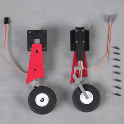 FMS 80mm Futura Main Landing Gear System Red FMSPW115RED