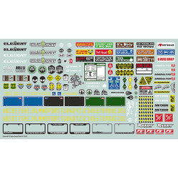 Element RC Element Scale Decal Sheet EL42148