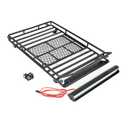 Fastrax Rooftop Luggage Rack w/Led Light Bar (230X143X25mm) FAST2303
