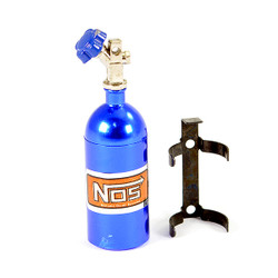Fastrax Aluminum Nos Nitrous Bottle & Mount - Blue FAST2204B