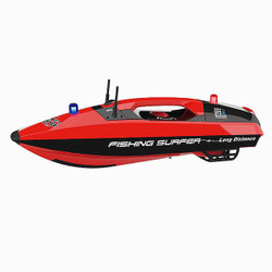 Fishing People Surfer Launched RC Bait Release GPS Boat V2.0 Red FP3251V2