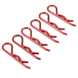 Fastrax Metallic Red Large Clips FAST213MR