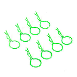 Fastrax Fluorescent Green Large Clips FAST213FG