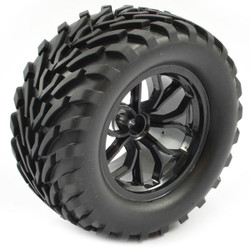 FTX Bugsta Mounted Wheel/Tyre Complete Pair - Black FTX6447B