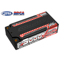 Corally Voltax 120C LiPo Hv Battery 5000 mAh 7.6V Shorty 2S 4mm Bullit C-49605