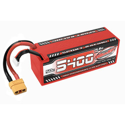 Corally Sport Racing 50C LiPo Battery 5400mAh 14.8V Stick 4S Hardwire XT90 C-49429