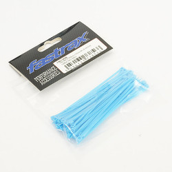 Fastrax 100mm X 2.5mm Blue Nylon Cable Ties (50pcs) FAST105BL