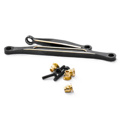 Fastrax FCX24 Black Brass Steering Set (2Pc) FTFMS001BRB