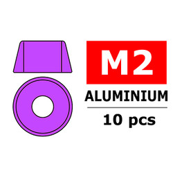 Corally Aluminium Washer for M2 Socket Head Screws O C-3214-20-2