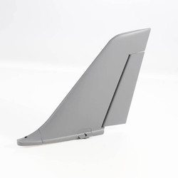 FMS 64mm Futura Vertical Stabilizer - Yellow FMSEN104YL