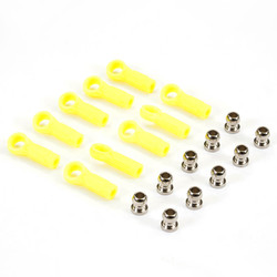 Fastrax Yellow Small Rose Ball Joints FAST44Y