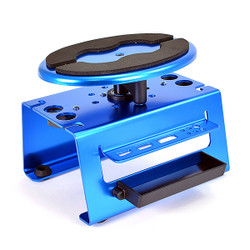 Fastrax Deluxe Alum Locking Rotating Maintenance Stand - Blue FAST404BL