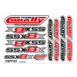 Corally Decal Sheet SSX8X C-00132-301
