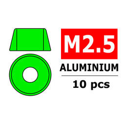 Corally Aluminium Washer for M2.5 Socket Head Screws C-3214-25-1