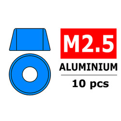 Corally Aluminium Washer for M2.5 Socket Head Screws C-3214-25-4