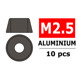 Corally Aluminium Washer for M2.5 Socket Head Screws C-3214-25-3