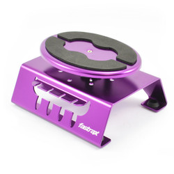 Fastrax Purple Alum Locking Rotating Car Maintenance Stand w/Magnet FAST407P