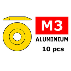 Corally Aluminium Washer for M3 Button Head Screws O C-3212-30-0
