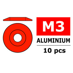 Corally Aluminium Washer for M3 Button Head Screws O C-3212-30-5